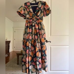 Floral Multicolor Maxi Dress
